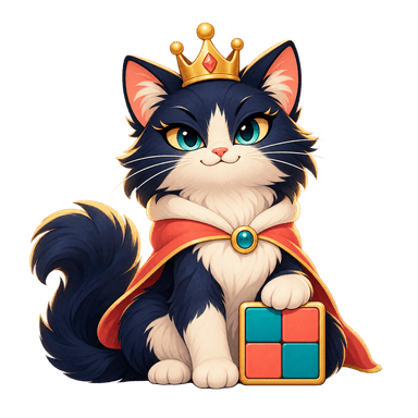 The MeowQueens cat queen mascot